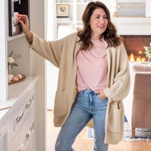 The Skinny x Jillian Harris Erinn Boyfriend Cardigan
